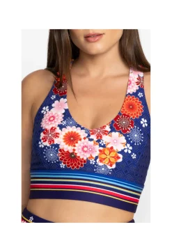 Discount Johnny Was V-Front Sports Bra Pajaro