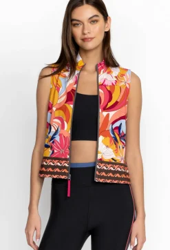 Johnny Was Zip Front Vest Rachel May