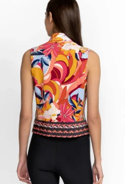 Johnny Was Zip Front Vest Rachel May