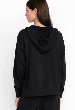 Best Johnny Was Zip Hoodie W/ Side Slits Black Beauty